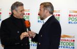Amsterdam 26 januari 2016
Goed geld gala van de nationale postcode loterij in carre met als hoofdgast George Clooney.
Winston Gerschtanowitz interviewt hem