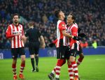 Eindhoven, 24 Januari 2016
PSV-FC Twente, eindstand 4-2  Kompetitie Seizoen 2015/2016
Hector Moreno scoort 1-0 en 2-0
