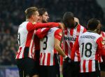 Eindhoven, 24 Januari 2016
PSV-FC Twente, eindstand 4-2  Kompetitie Seizoen 2015/2016
Hector Moreno scoort 1-0 en 2-0