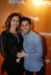Uitgeest 2 februari 2016
Uitreiking 100% NL awards bij A9 studio's. Jody Bernal met zijn zwangere vrouw