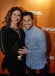 Uitgeest 2 februari 2016
Uitreiking 100% NL awards bij A9 studio's. Jody Bernal met zijn zwangere vrouw