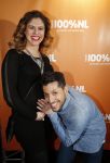 Uitgeest 2 februari 2016
Uitreiking 100% NL awards bij A9 studio's. Jody Bernal met zijn zwangere vrouw