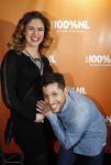 Uitgeest 2 februari 2016
Uitreiking 100% NL awards bij A9 studio's. Jody Bernal met zijn zwangere vrouw