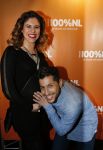 Uitgeest 2 februari 2016
Uitreiking 100% NL awards bij A9 studio's. Jody Bernal met zijn zwangere vrouw