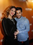 Uitgeest 2 februari 2016
Uitreiking 100% NL awards bij A9 studio's. Jody Bernal met zijn zwangere vrouw