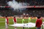 Amsterdam 7 februari 2016
Afscheid John Heitinga voor de wedstrijd AJAX-Feyenoord in de arena.
Zijn vrouw Charlotte Sophie en kinderen Jezebel en Lennox zijn ook aanwezig.
