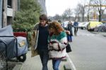 Amsterdam 6 februari 2016
Katja Schuurman en haar vriend Freek v Noortwijk hallen samen Sammie op bij haar vader Thijs Romer. Thijs woont net in een ander appartement.