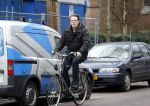 Amsterdam 27 januari 2016 
Kees Prins op de fiets in Amsterdam