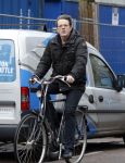 Amsterdam 27 januari 2016 
Kees Prins op de fiets in Amsterdam