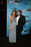 Amsterdam 18 januari 2016 
Premiere Sneekweek in Tuschinski.
Kim Kotter Zwanger met Jaap Reesema