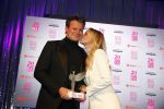 Amsterdam 18 januari 2016
Uitreiking Beau monde awards in het Amstel Hotel.
Leco v Zadelhoff met Chantal Janzen