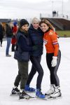 Biddinghuizen 31 januari 2016
Training voor de hollandse 100 op de schaatsbaan van Biddinghuizen. Aanwezig oa Prins Bernhard jr met kinderen Prinses Marilene Prins Maurits en Prinses Anna Prins Pieter Christiaan Prinses Emma Prinses Margriet Leontien Zijlaard v Moorsel met man Michael Zijlaard en dochter Indy Rosanna Kluivert met Patrick Nino Demy Shane en Justin Kluivert.