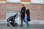 Amsterdam 23 januari 2016 
Lieke v Lexmond met vriend Bas v Veggel en zoontje aan het wandelen in Amsterdam zuid.