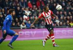 Eindhoven, 24 Januari 2016
PSV-FC Twente, eindstand 4-2  Kompetitie Seizoen 2015/2016
Luciano Narsingh