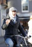 Amsterdam 25 januari 2016
Mart Visser op de fiets.