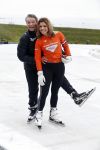 Biddinghuizen 31 januari 2016
Training voor de hollandse 100 op de schaatsbaan van Biddinghuizen. Aanwezig oa Prins Bernhard jr met kinderen Prinses Marilene Prins Maurits en Prinses Anna Prins Pieter Christiaan Prinses Emma Prinses Margriet Leontien Zijlaard v Moorsel met man Michael Zijlaard en dochter Indy Rosanna Kluivert met Patrick Nino Demy Shane en Justin Kluivert.
