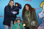 Amsterdam 17 januari 2016
Premiere Woezel en Pip in Tuschinski. Najib Amhali met zijn vrouw Niama en hun kinderen