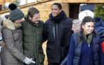 Biddinghuizen 31 januari 2016
Training voor de hollandse 100 op de schaatsbaan van Biddinghuizen. Aanwezig oa Prins Bernhard jr met kinderen Prinses Marilene Prins Maurits en Prinses Anna Prins Pieter Christiaan Prinses Emma Prinses Margriet Leontien Zijlaard v Moorsel met man Michael Zijlaard en dochter Indy Rosanna Kluivert met Patrick Nino Demy Shane en Justin Kluivert.