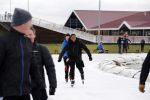 Biddinghuizen 31 januari 2016
Training voor de hollandse 100 op de schaatsbaan van Biddinghuizen. Aanwezig oa Prins Bernhard jr met kinderen Prinses Marilene Prins Maurits en Prinses Anna Prins Pieter Christiaan Prinses Emma Prinses Margriet Leontien Zijlaard v Moorsel met man Michael Zijlaard en dochter Indy Rosanna Kluivert met Patrick Nino Demy Shane en Justin Kluivert.