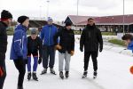 Biddinghuizen 31 januari 2016
Training voor de hollandse 100 op de schaatsbaan van Biddinghuizen. Aanwezig oa Prins Bernhard jr met kinderen Prinses Marilene Prins Maurits en Prinses Anna Prins Pieter Christiaan Prinses Emma Prinses Margriet Leontien Zijlaard v Moorsel met man Michael Zijlaard en dochter Indy Rosanna Kluivert met Patrick Nino Demy Shane en Justin Kluivert.