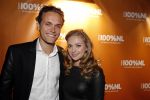 Uitgeest 2 februari 2016
Uitreiking 100% NL awards bij A9 studio's. Pip Pellens met vriend