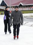 Biddinghuizen 31 januari 2016
Training voor de hollandse 100 op de schaatsbaan van Biddinghuizen. Aanwezig oa Prins Bernhard jr met kinderen Prinses Marilene Prins Maurits en Prinses Anna Prins Pieter Christiaan Prinses Emma Prinses Margriet Leontien Zijlaard v Moorsel met man Michael Zijlaard en dochter Indy Rosanna Kluivert met Patrick Nino Demy Shane en Justin Kluivert.
