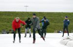 Biddinghuizen 31 januari 2016
Training voor de hollandse 100 op de schaatsbaan van Biddinghuizen. Aanwezig oa Prins Bernhard jr met kinderen Prinses Marilene Prins Maurits en Prinses Anna Prins Pieter Christiaan Prinses Emma Prinses Margriet Leontien Zijlaard v Moorsel met man Michael Zijlaard en dochter Indy Rosanna Kluivert met Patrick Nino Demy Shane en Justin Kluivert.