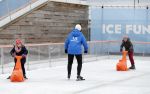 Biddinghuizen 31 januari 2016
Training voor de hollandse 100 op de schaatsbaan van Biddinghuizen. Aanwezig oa Prins Bernhard jr met kinderen Prinses Marilene Prins Maurits en Prinses Anna Prins Pieter Christiaan Prinses Emma Prinses Margriet Leontien Zijlaard v Moorsel met man Michael Zijlaard en dochter Indy Rosanna Kluivert met Patrick Nino Demy Shane en Justin Kluivert.