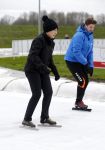 Biddinghuizen 31 januari 2016
Training voor de hollandse 100 op de schaatsbaan van Biddinghuizen. Aanwezig oa Prins Bernhard jr met kinderen Prinses Marilene Prins Maurits en Prinses Anna Prins Pieter Christiaan Prinses Emma Prinses Margriet Leontien Zijlaard v Moorsel met man Michael Zijlaard en dochter Indy Rosanna Kluivert met Patrick Nino Demy Shane en Justin Kluivert.