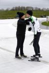 Biddinghuizen 31 januari 2016
Training voor de hollandse 100 op de schaatsbaan van Biddinghuizen. Aanwezig oa Prins Bernhard jr met kinderen Prinses Marilene Prins Maurits en Prinses Anna Prins Pieter Christiaan Prinses Emma Prinses Margriet Leontien Zijlaard v Moorsel met man Michael Zijlaard en dochter Indy Rosanna Kluivert met Patrick Nino Demy Shane en Justin Kluivert.