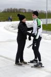 Biddinghuizen 31 januari 2016
Training voor de hollandse 100 op de schaatsbaan van Biddinghuizen. Aanwezig oa Prins Bernhard jr met kinderen Prinses Marilene Prins Maurits en Prinses Anna Prins Pieter Christiaan Prinses Emma Prinses Margriet Leontien Zijlaard v Moorsel met man Michael Zijlaard en dochter Indy Rosanna Kluivert met Patrick Nino Demy Shane en Justin Kluivert.