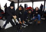 Biddinghuizen 31 januari 2016
Training voor de hollandse 100 op de schaatsbaan van Biddinghuizen. Aanwezig oa Prins Bernhard jr met kinderen Prinses Marilene Prins Maurits en Prinses Anna Prins Pieter Christiaan Prinses Emma Prinses Margriet Leontien Zijlaard v Moorsel met man Michael Zijlaard en dochter Indy Rosanna Kluivert met Patrick Nino Demy Shane en Justin Kluivert.