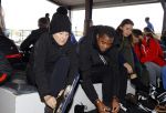 Biddinghuizen 31 januari 2016
Training voor de hollandse 100 op de schaatsbaan van Biddinghuizen. Aanwezig oa Prins Bernhard jr met kinderen Prinses Marilene Prins Maurits en Prinses Anna Prins Pieter Christiaan Prinses Emma Prinses Margriet Leontien Zijlaard v Moorsel met man Michael Zijlaard en dochter Indy Rosanna Kluivert met Patrick Nino Demy Shane en Justin Kluivert.