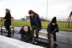 Biddinghuizen 31 januari 2016
Training voor de hollandse 100 op de schaatsbaan van Biddinghuizen. Aanwezig oa Prins Bernhard jr met kinderen Prinses Marilene Prins Maurits en Prinses Anna Prins Pieter Christiaan Prinses Emma Prinses Margriet Leontien Zijlaard v Moorsel met man Michael Zijlaard en dochter Indy Rosanna Kluivert met Patrick Nino Demy Shane en Justin Kluivert.
