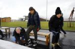 Biddinghuizen 31 januari 2016
Training voor de hollandse 100 op de schaatsbaan van Biddinghuizen. Aanwezig oa Prins Bernhard jr met kinderen Prinses Marilene Prins Maurits en Prinses Anna Prins Pieter Christiaan Prinses Emma Prinses Margriet Leontien Zijlaard v Moorsel met man Michael Zijlaard en dochter Indy Rosanna Kluivert met Patrick Nino Demy Shane en Justin Kluivert.