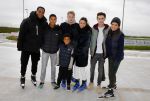 Biddinghuizen 31 januari 2016
Training voor de hollandse 100 op de schaatsbaan van Biddinghuizen. Aanwezig oa Prins Bernhard jr met kinderen Prinses Marilene Prins Maurits en Prinses Anna Prins Pieter Christiaan Prinses Emma Prinses Margriet Leontien Zijlaard v Moorsel met man Michael Zijlaard en dochter Indy Rosanna Kluivert met Patrick Nino Demy Shane en Justin Kluivert.