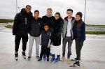 Biddinghuizen 31 januari 2016
Training voor de hollandse 100 op de schaatsbaan van Biddinghuizen. Aanwezig oa Prins Bernhard jr met kinderen Prinses Marilene Prins Maurits en Prinses Anna Prins Pieter Christiaan Prinses Emma Prinses Margriet Leontien Zijlaard v Moorsel met man Michael Zijlaard en dochter Indy Rosanna Kluivert met Patrick Nino Demy Shane en Justin Kluivert.