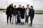 Biddinghuizen 31 januari 2016
Training voor de hollandse 100 op de schaatsbaan van Biddinghuizen. Aanwezig oa Prins Bernhard jr met kinderen Prinses Marilene Prins Maurits en Prinses Anna Prins Pieter Christiaan Prinses Emma Prinses Margriet Leontien Zijlaard v Moorsel met man Michael Zijlaard en dochter Indy Rosanna Kluivert met Patrick Nino Demy Shane en Justin Kluivert.
