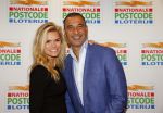 Amsterdam 26 januari 2016
Goed geld gala van de nationale postcode loterij in carre met als hoofdgast George Clooney. Ruud Gullit met Nicolette v dam en Bas Smit