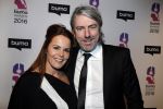 Hilversum 15 februari 2016
Buma awards in studio 21 op het mediapark. Ruud de Wild met vriendin
