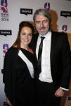 Hilversum 15 februari 2016
Buma awards in studio 21 op het mediapark. Ruud de Wild met vriendin