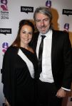 Hilversum 15 februari 2016
Buma awards in studio 21 op het mediapark. Ruud de Wild met vriendin