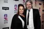 Hilversum 15 februari 2016
Buma awards in studio 21 op het mediapark. Ruud de Wild met vriendin