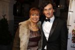 Amsterdam 18 januari 2016
Uitreiking Beau monde awards in het Amstel Hotel.
Sandra Reemer met een kennis