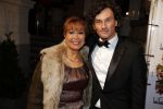 Amsterdam 18 januari 2016
Uitreiking Beau monde awards in het Amstel Hotel.
Sandra Reemer met een kennis