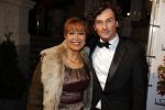 Amsterdam 18 januari 2016
Uitreiking Beau monde awards in het Amstel Hotel.
Sandra Reemer met een kennis