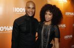 Uitgeest 2 februari 2016
Uitreiking 100% NL awards bij A9 studio's. Sharon Doorson met vriend