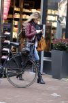 Amsterdam 26 januari 2016 
Stephanie Tency op de pc hooftstraat