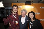 Uitgeest 2 februari 2016
Uitreiking 100% NL awards bij A9 studio's. Willibrord Frequin met zoon Louis en dochter Rebecca en vriendin
