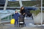 Amsterdam 19 januari 2016
Yolanthe Sneijder Cabau en Jessey Sneijder op schiphol met Xess Xava. Ze vliegen terug naar istanbul
